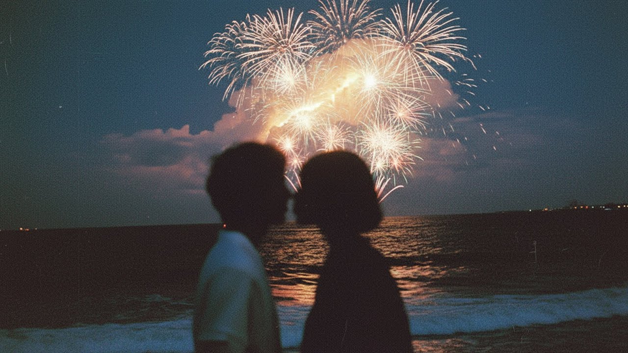 🎆 ＨＡＰＰＹ　ＮＥＷ　ＹＥＡＲ　２０２６ | Romantic Night Beach Fireworks Mix | Synthwave & Dreamwave