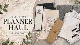 A Dreamy Collective Planner Haul | Aura Estelle, Sterling Ink, Yoseka & More