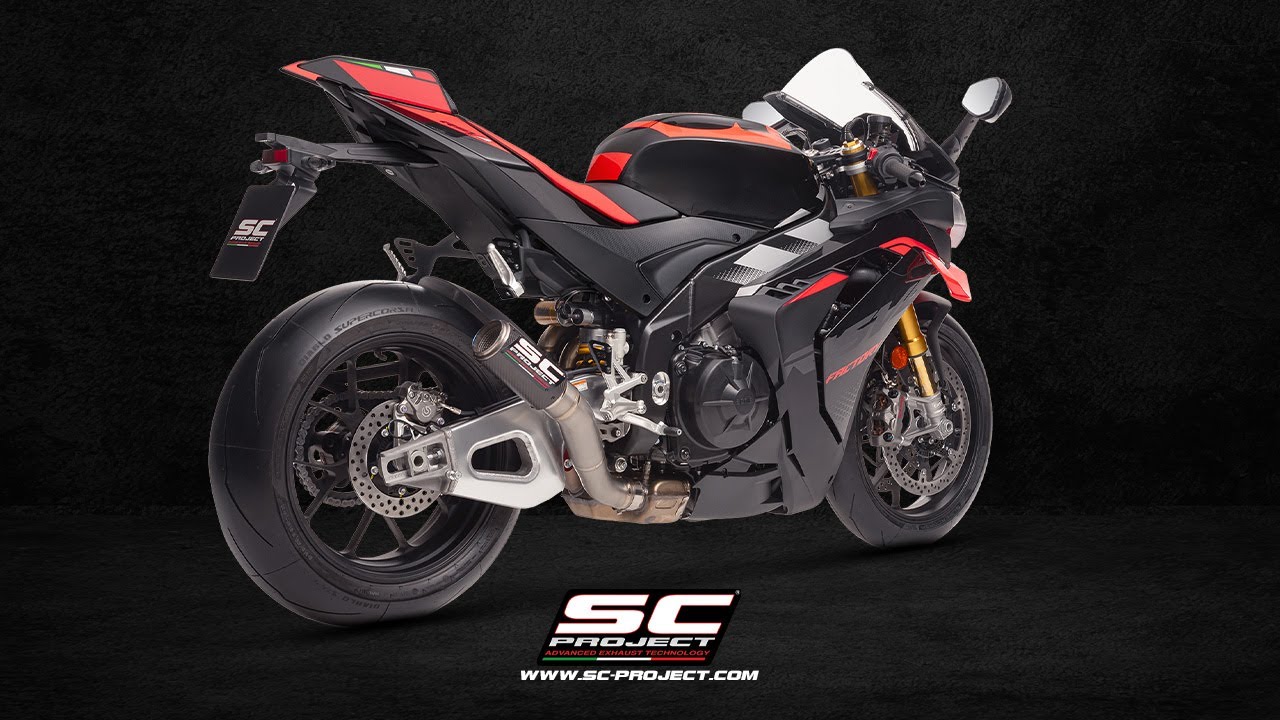 SC-Project - CR-T exhaust - Aprilia TUONO V4 2025