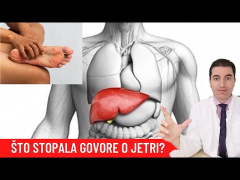 Što stopala govore O BOLESNOJ JETRI?