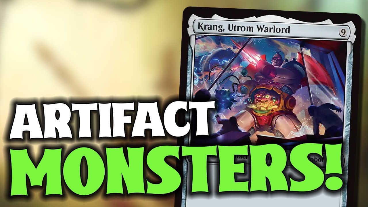 HUGE Robots, MASSIVE Damage! | Krang, Utrom Warlord Deck Tech