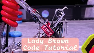 Lift Code Made Simple Vex High Stakes Programming Guide