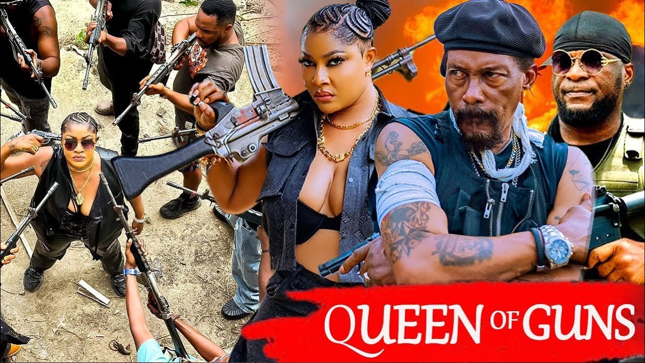 QUEEN OF GUNS COMPLETE MOVIE || ANGELA OKORIE || HANKS ANUKU || LATEST TRENDING AFRICAN ACTION MOVIE