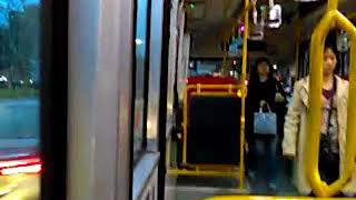 淡海輕軌先導公車983往捷運關渡站路線公車搭乘記錄(20180103)指南客運、淡水客運調度站淡海新市鎮站→捷運關渡站