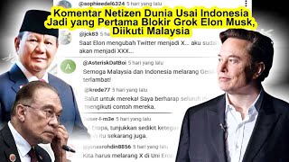 Download Lagu Komentar Netizen Dunia Usai Indonesia Jadi yang Pertama Blokir Grok Elon Musk, Diikuti Malaysia MP3