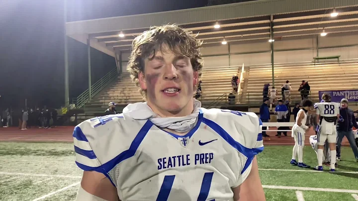 Seattle Prep LB Austin Harnetiaux talks win over M...