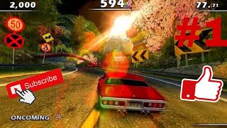 سلسله العاب جيل الطيبين لعبه Burnout dominator الحلقه الاولى 1# screenshot 4
