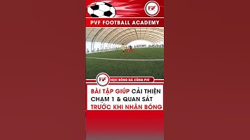 Bài Tập Cho Thủ Môn I Học Bóng Đá Cùng PVF I #shorts