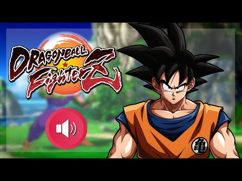 DRAGON BALL FighterZ - All Goku Sound Effects / Voice Clips