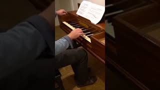 Square piano Frederick Beck 1787, Clementi: Preludio alla Haydn