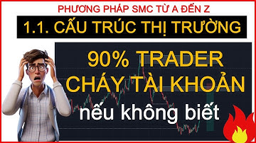 #2 Phần 1 - Cấu Trúc thị trường - 90% trader sớm muộn sẽ cháy tài khoản nếu không biết điều này.