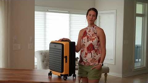 🧳♻️ Eco Meets Fashion: LEVEL8 Adventurer Carry-On Suitcase 🌍💚