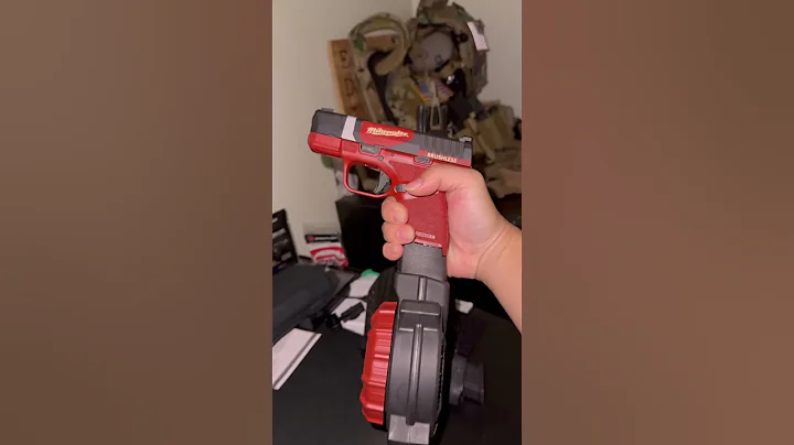 Springfield hellcat 9mm / Milwaukee spray paint. 🔫 @SpringfieldArmoryInc