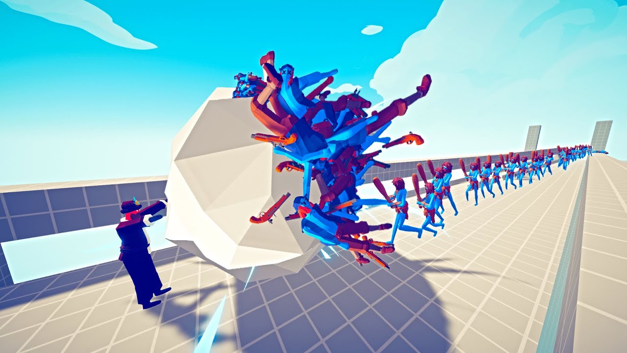 NEW SNOWCASTER Snow CIRCLE & UNITS |TABS - Totally Accurate Battle Simulator