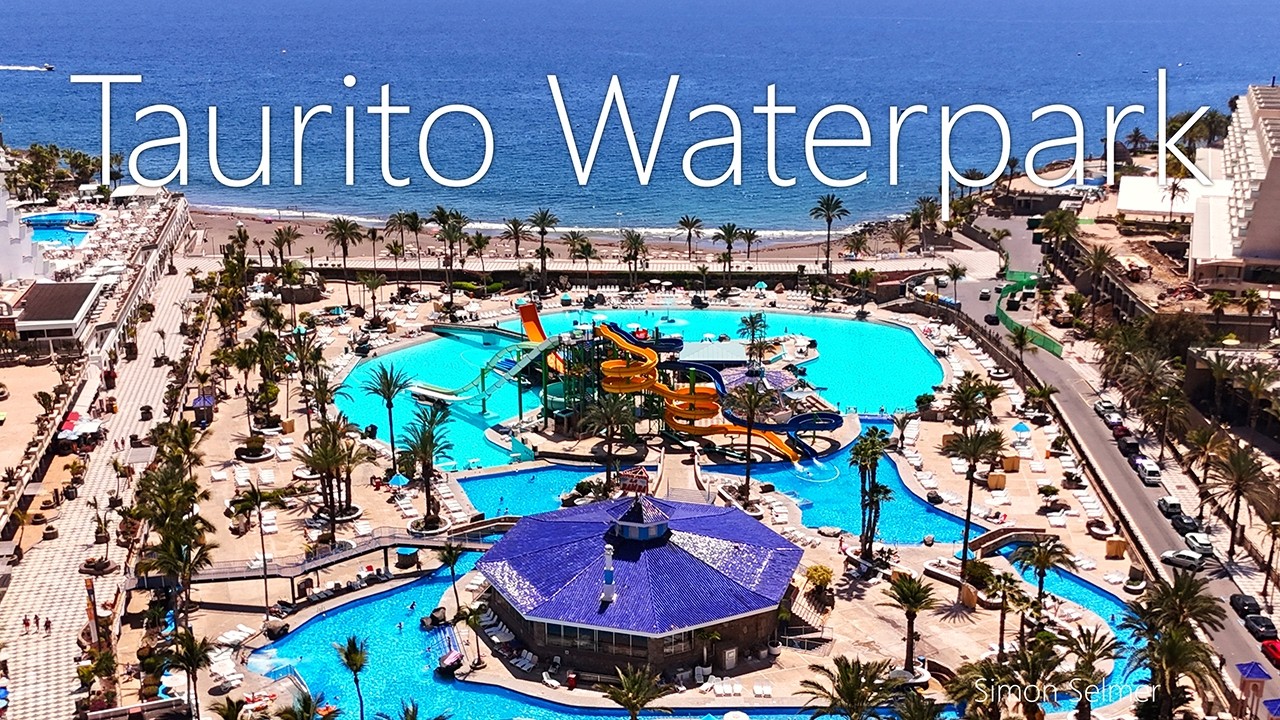 Taurito Parque Acuático Waterpark  / Gran Canaria / Spain - BEST Drone and Walk Tour