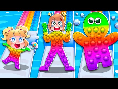 Pop It Runner App Game! | With Molly And Daisy