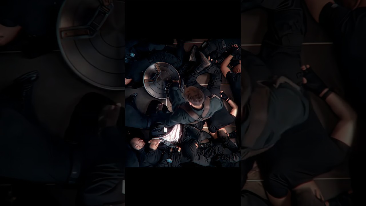 'Elevator' fight scene | Hydra members vs "Captain"💀|| 