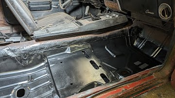 1968 Chevrolet Camaro SS396 Passenger Floor Pan Replacement