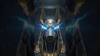 EGYPT 🇪🇬 flag transforms into an Anubis Mech! 🤯 #shorts #flagtomech