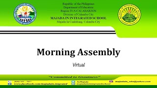 Grade 7 Virtual Assembly
