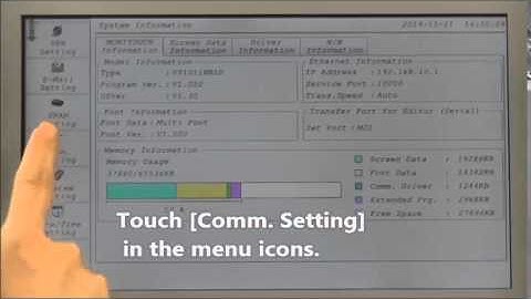 Part1 Change Settings in the Local Screen
