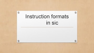 System Software Tutorials | Part 05 - Instruction Formats In SIC Machine | By Vikash Mehta