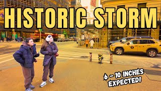 UPPER WEST SIDE To MIDTOWN NYC Braces for MAJOR SNOW STORM | 6+ INCHES Net Worth