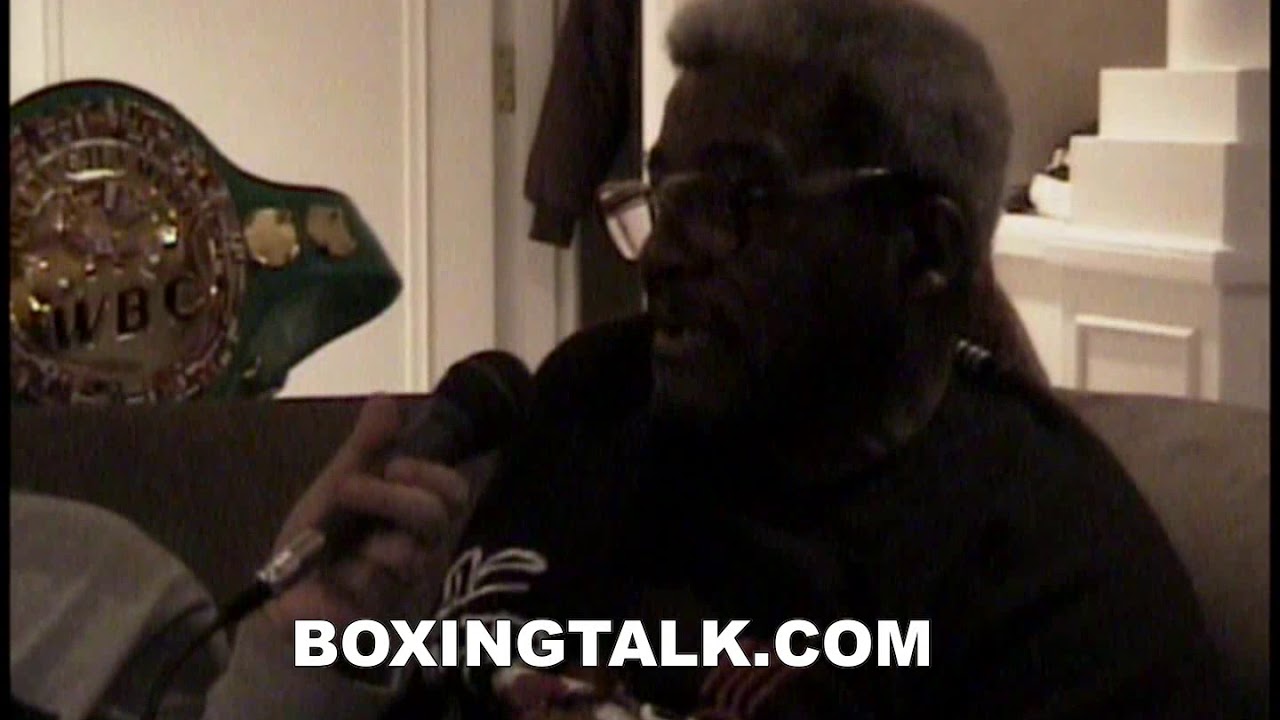 bouie fisher boxing trainer Bouie Fisher Throwback Interview In Bernard Hopkins Suite Following Joppy  Fight