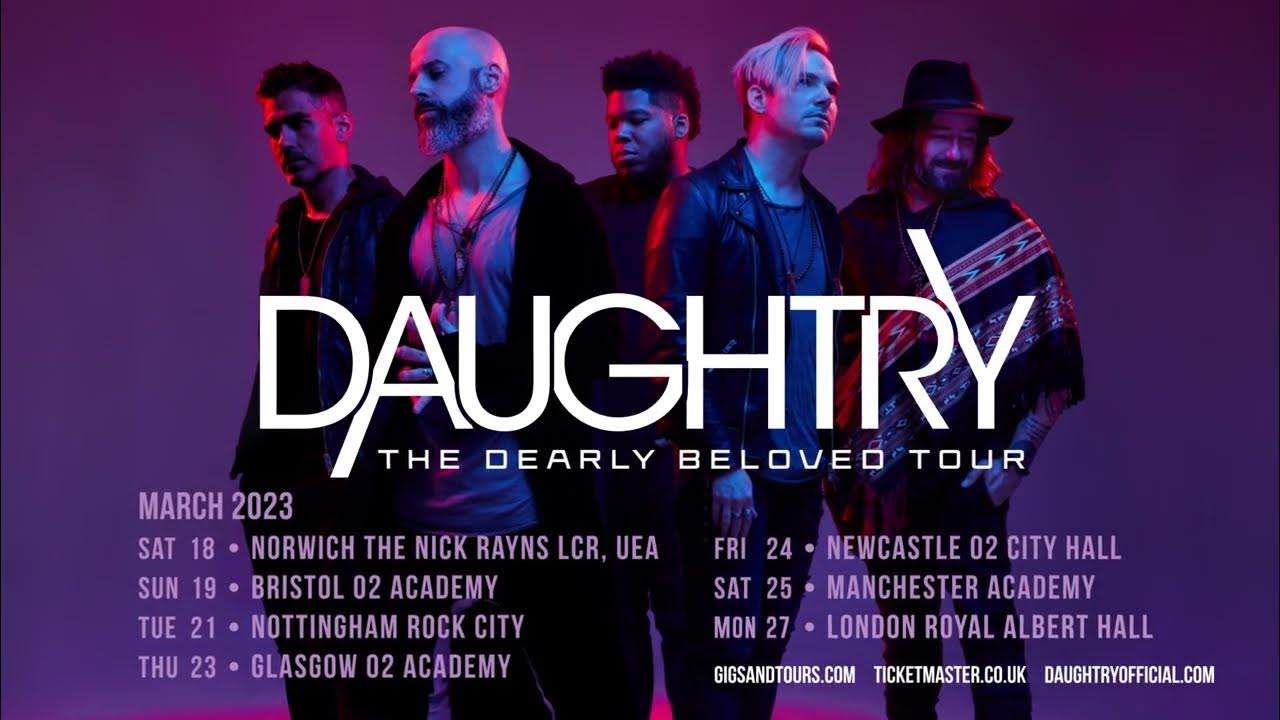 Daughtry UK Tour March 2023 YouTube