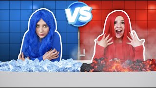 HOT vs COLD Challenge **EXTREME** 🧊🔥 | Piper Rockelle