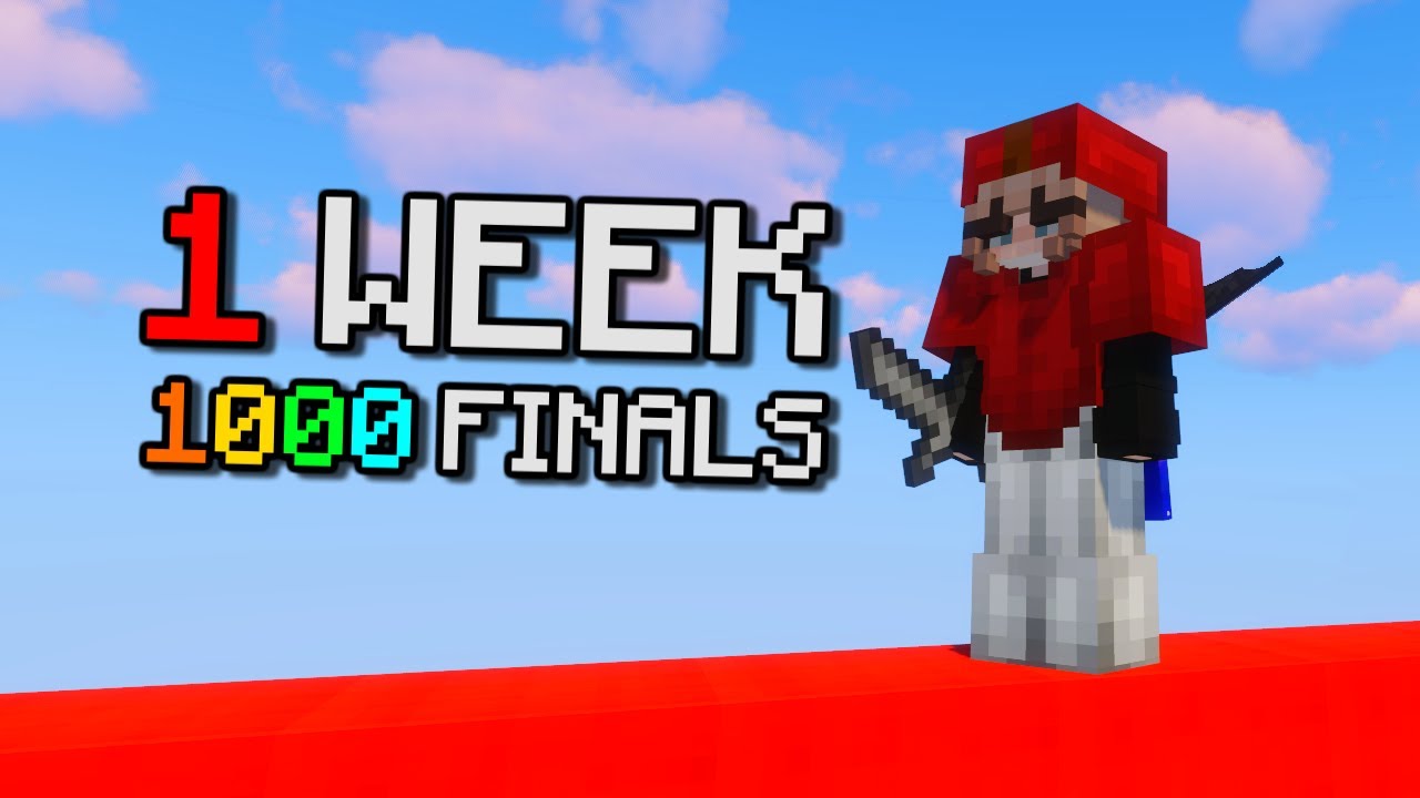 1000 Solo Final Kills in 1 Week (Hypixel Bedwars)