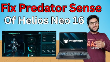 Acer predator sense not working || How to Fix In 3 Minutes || Easy Steps