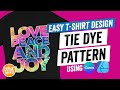 Easy T-Shirt Design Tutorial | How to Create a Tie Dye Pattern Design using Affinity Designer