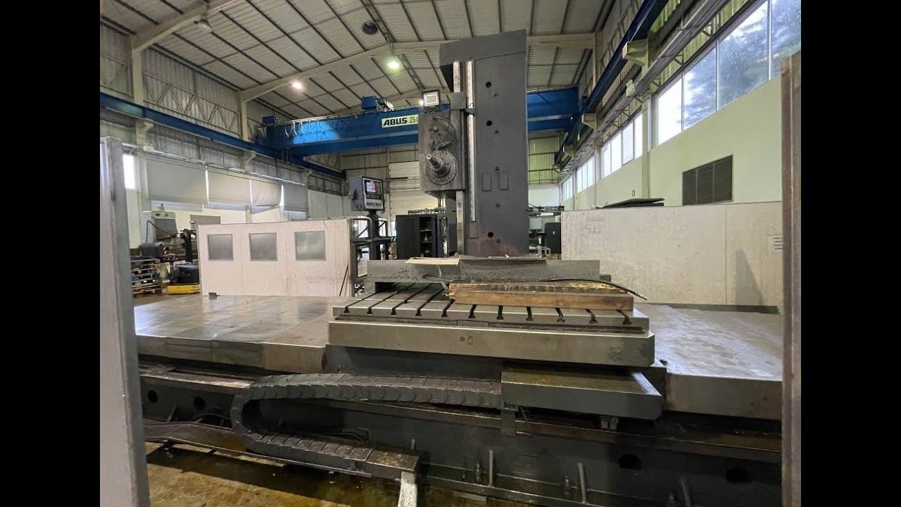 130 luk Tos WHN-13 CNC Borverk Tezgahı-1991