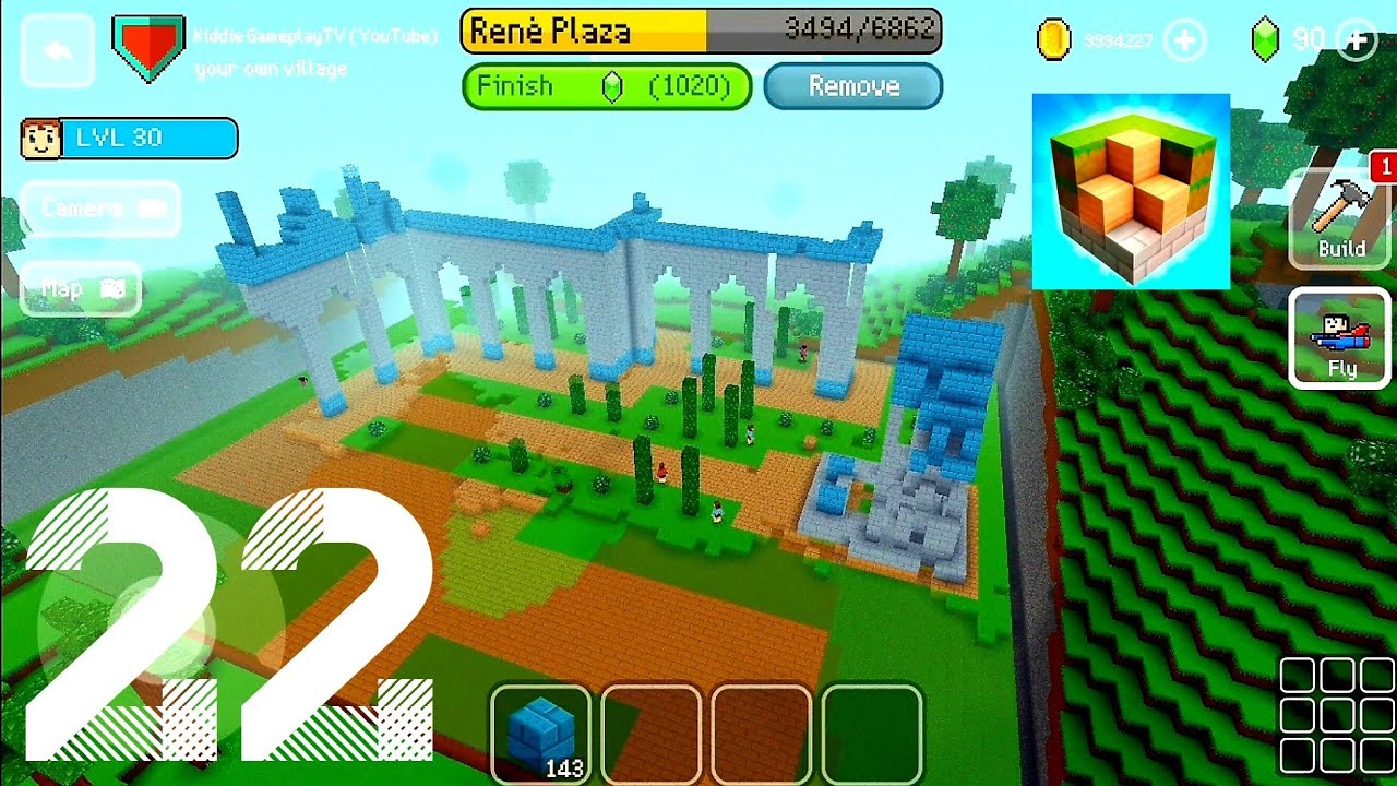 Renè Plaza Part 1 | Block Craft: 3D Building Simulator Games For Free ...