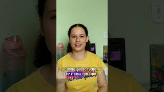 Se você ficar até o final, vai ver um tecido visto de perto #Tecidos #FibrasTêxteis #TiposDeTecido