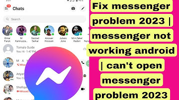 Fix messenger problem 2023 | messenger not working android | can