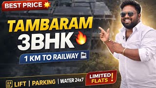 Ready To Occupy Flats For Sale In Chennai Just 1 Km From Tambaram Railway Station