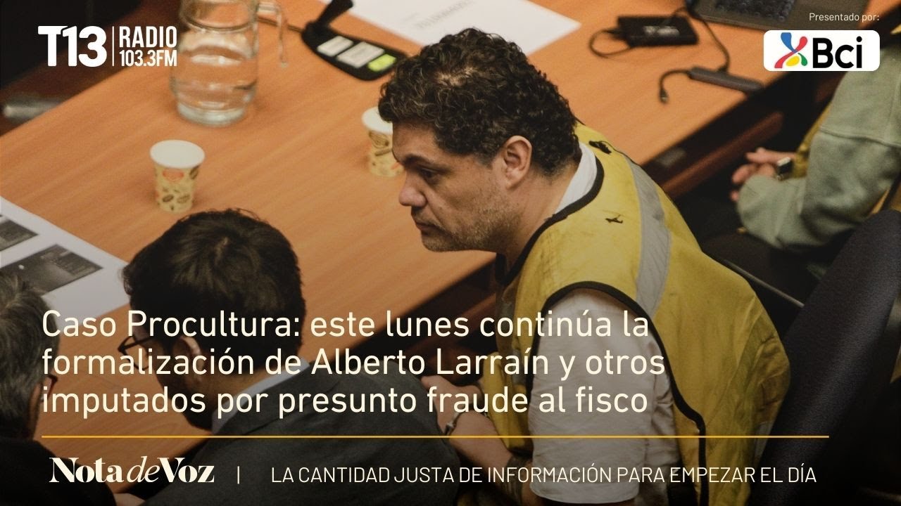 Procultura: continúa formalización de Alberto Larraín y otros imputados por presunto fraude al fisco