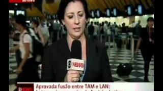 Fusão Entre TAM E LAN Cria Maior Empresa Aérea Latino-americana - 14/12/2011 Fusão Entre TAM E LAN Cria Maior Empresa Aérea Latino-americana - 14/12/2011