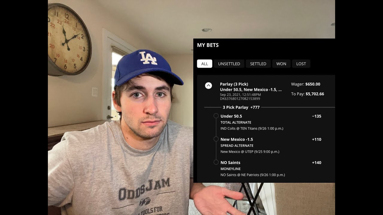 NFL Week 3 Sports Betting Picks Constructing a VERY Profitable Parlay