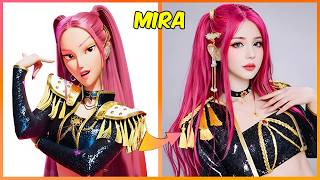 KPOP Demon Hunters Real-Life TikTok Version🎶🔥 Guess Characters By Dancing | Rumi, Zoey, Mira, Jinu screenshot 5