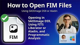 How to Open FIM Files (FITS Image)