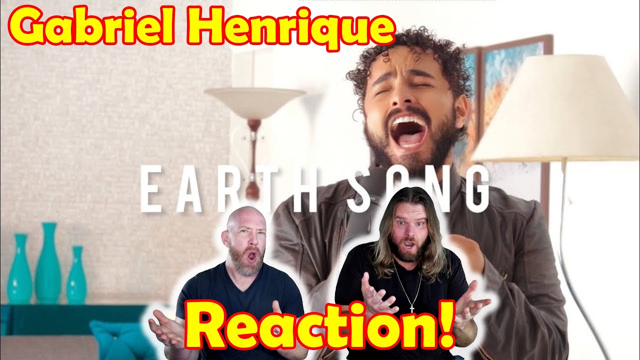 Musicians react to hearing Earth Song - Gabriel Henrique (Cover Michael Jackson)