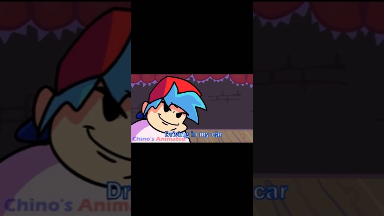 FNF Boyfriend Driving In My Car Meme Cover #fnf #animation #meme