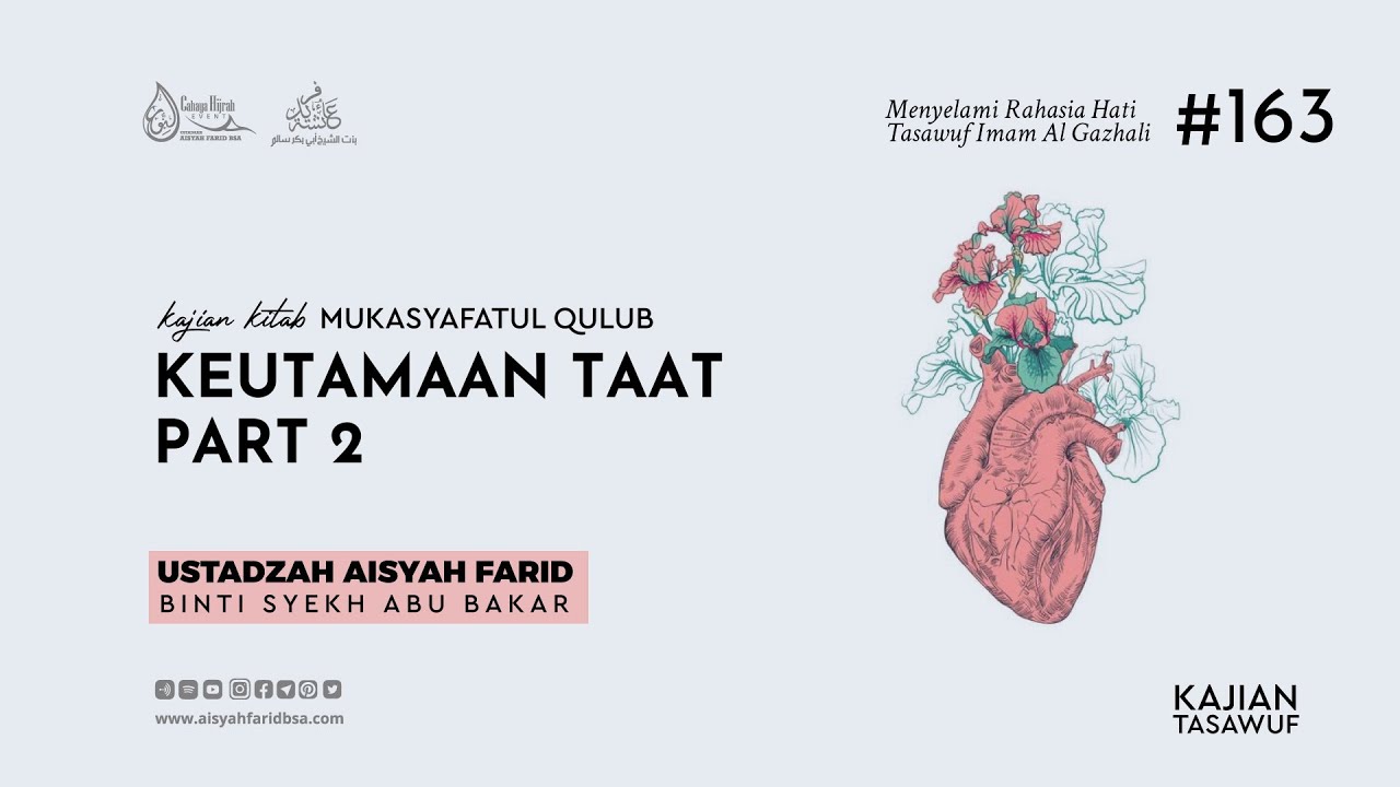 Pembacaan Hadroh Basaudan & Kajian Mukasyafatul Qulub EP. 163 | Ustadzah Aisyah Farid