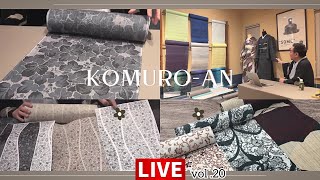 LIVE】vol.20 ◻︎新作 麻の名古屋帯 ◻︎近江縮オリジナル ◻︎夏物