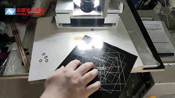 CCD Automatic Visual Positioning Fiber Laser Marking Machine Visually Track Advanced Laser Marker.