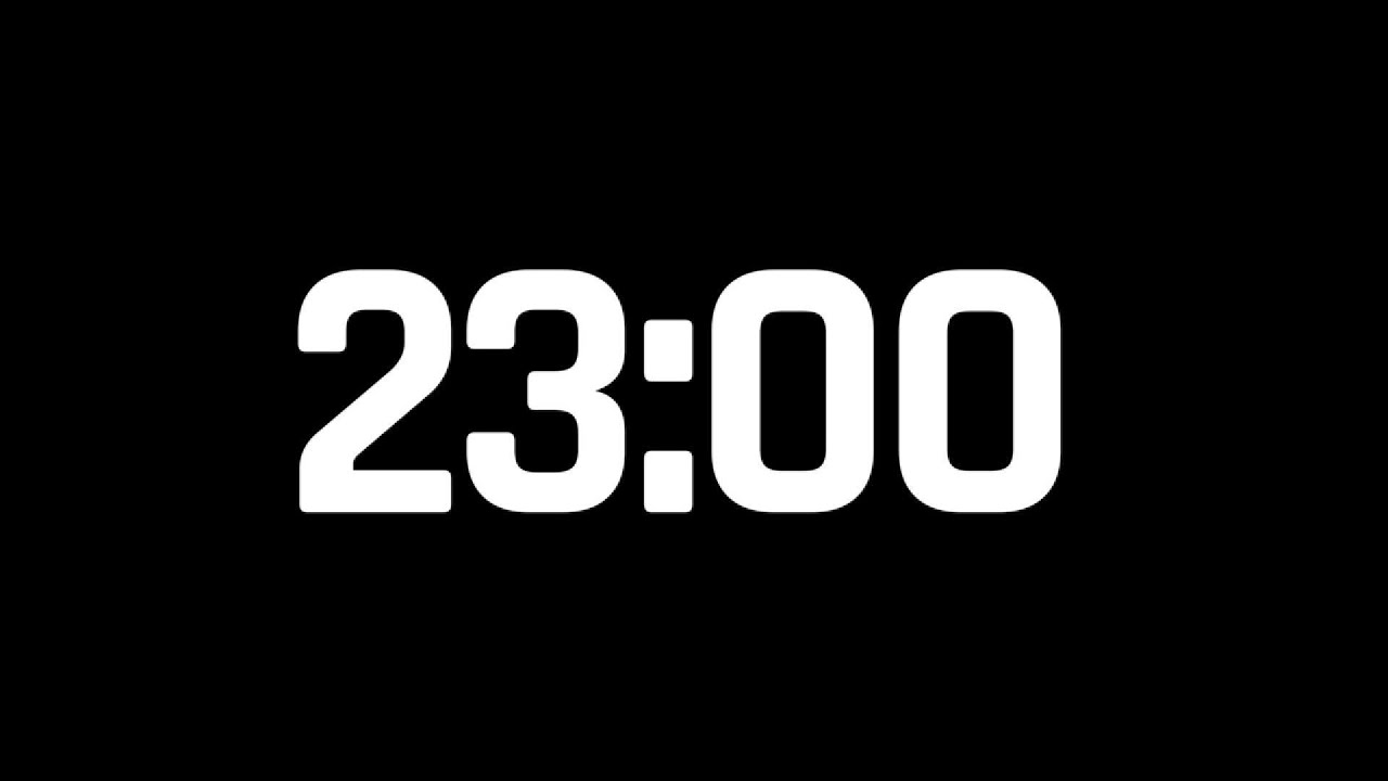 23 Minutes Timer - YouTube