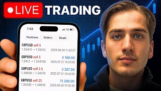 FOREX Trading LIVE - EURUSD, GBPUSD, GOLD & MORE! - The Trading Academy